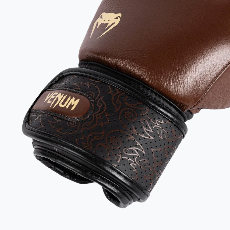 Venum Power 2.0 chocolate brown boxing gloves 6
