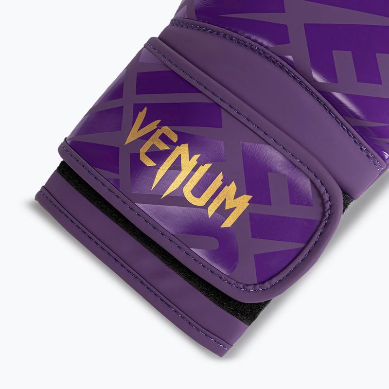Pánske boxerské rukavice Venum Contender 1.5 XT Boxing dark purple 9