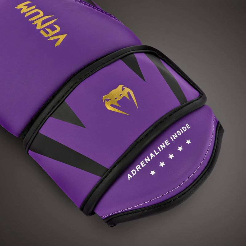 Venum Challenger 4.0 boxerské rukavice tmavo fialové 4