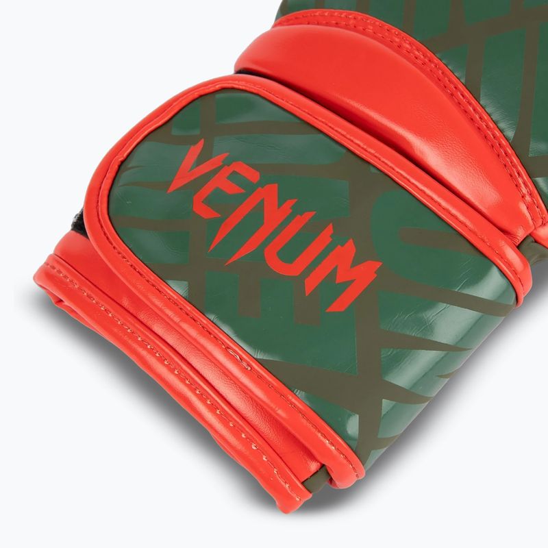 Detské boxerské rukavice Venum Contender 1.5 XT Kids army green 5