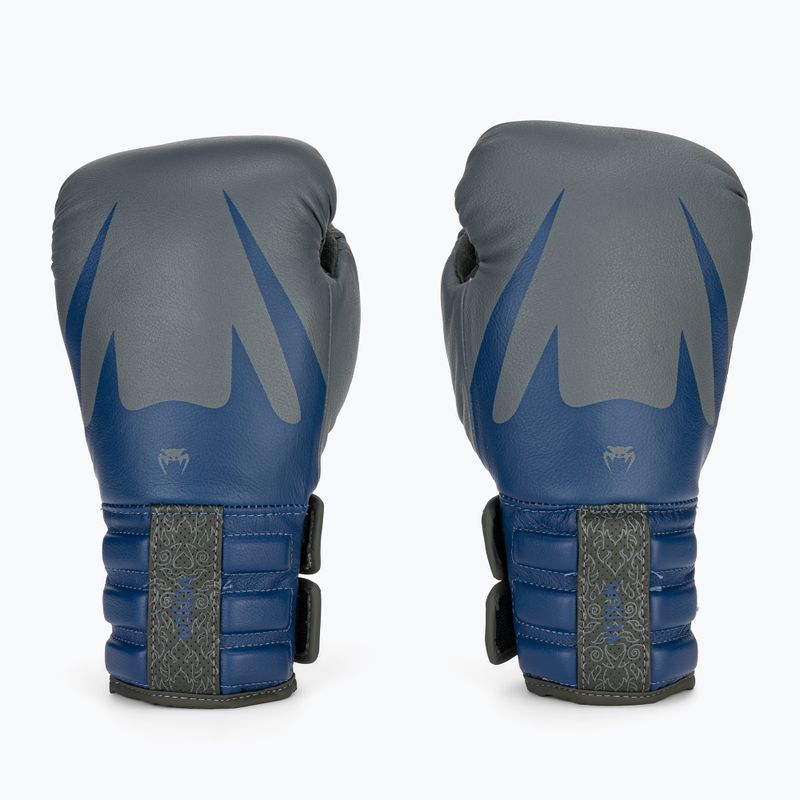 Rękawice bokserskie Venum Reverso Boxing storm grey/royal blue 2