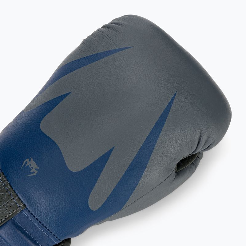 Rękawice bokserskie Venum Reverso Boxing storm grey/royal blue 5