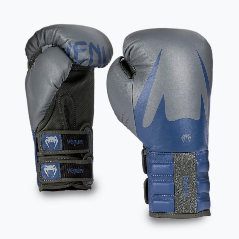Rękawice bokserskie Venum Reverso Boxing storm grey/royal blue
