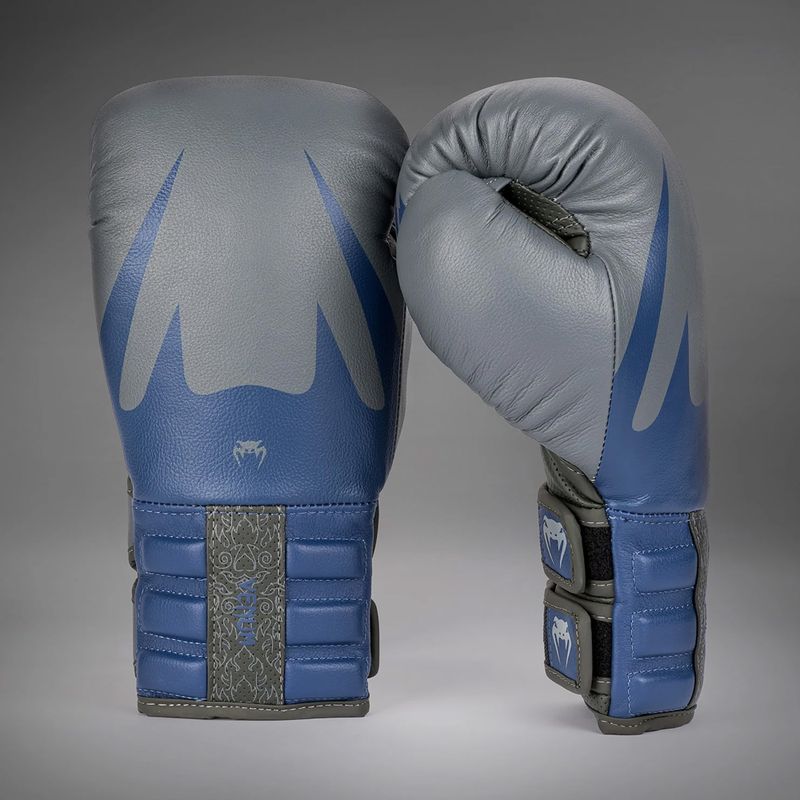 Rękawice bokserskie Venum Reverso Boxing storm grey/royal blue 2