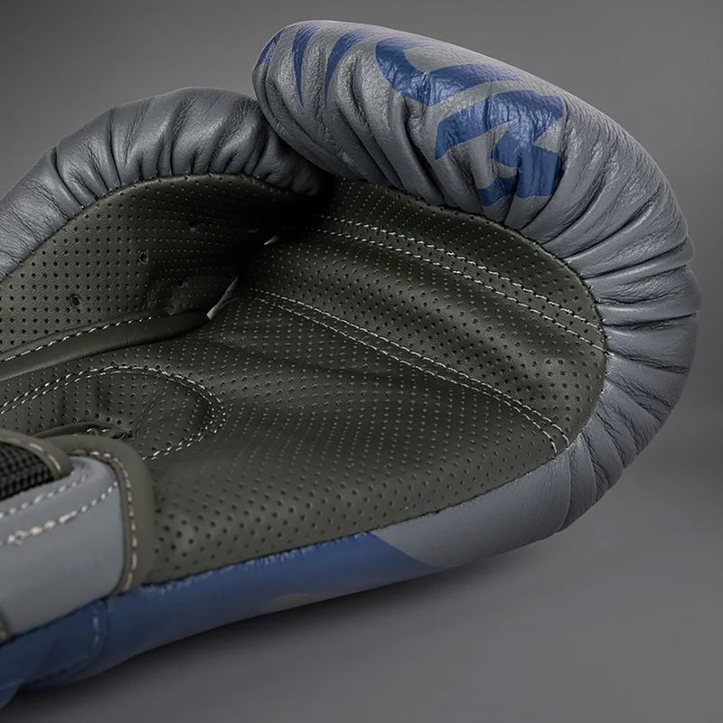 Rękawice bokserskie Venum Reverso Boxing storm grey/royal blue 3