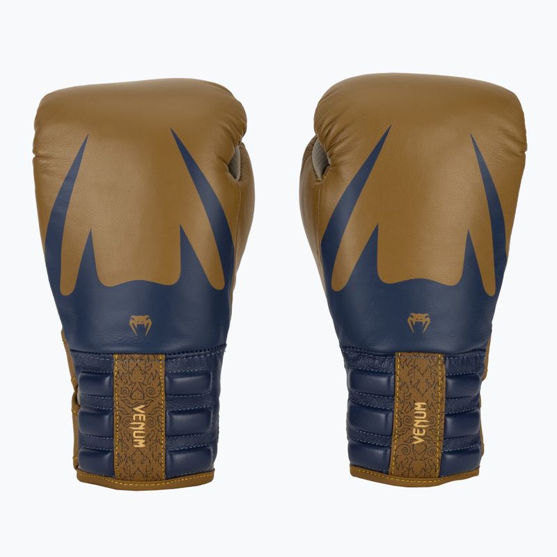 Boxerské rukavice Venum Reverso Boxing emerald green/gold 2