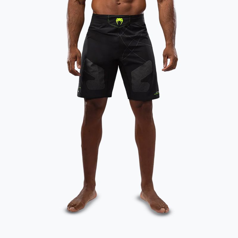 Pánske tréningové šortky Venum Training Camp 4.0 black/neo green