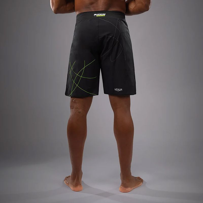 Pánske tréningové šortky Venum Training Camp 4.0 black/neo green 3