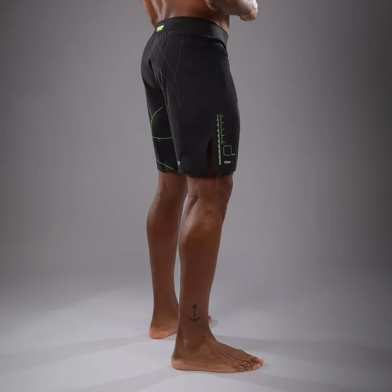 Pánske tréningové šortky Venum Training Camp 4.0 black/neo green 5