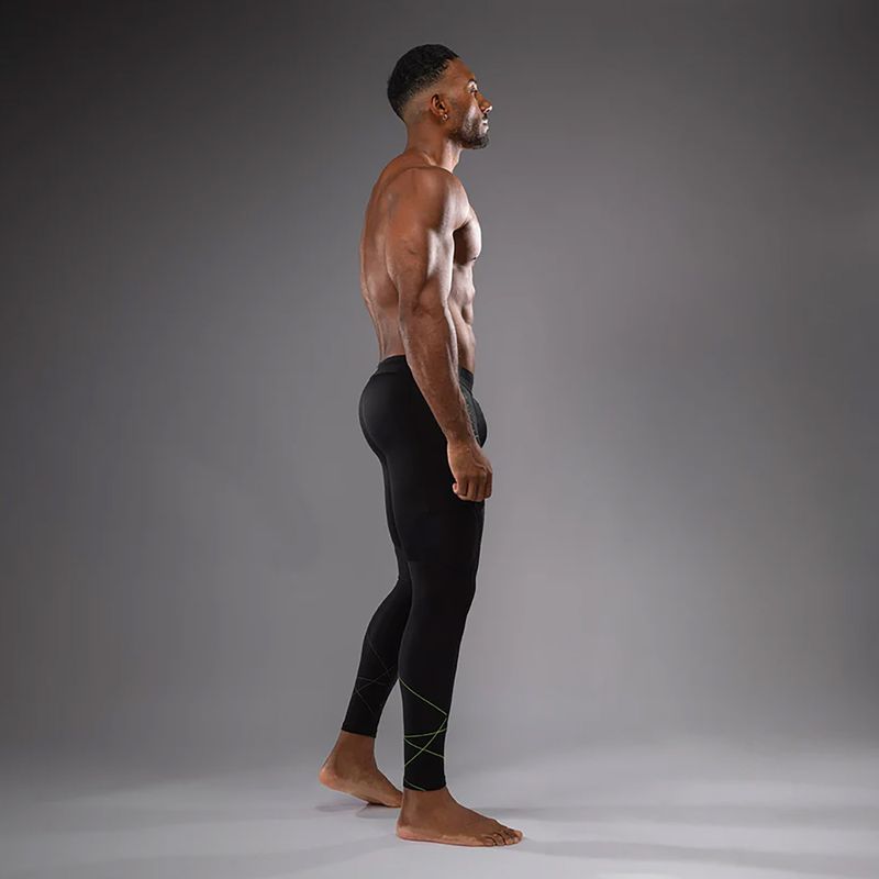 Pánske tréningové legíny Venum Training Camp 4.0 black/neo green 4