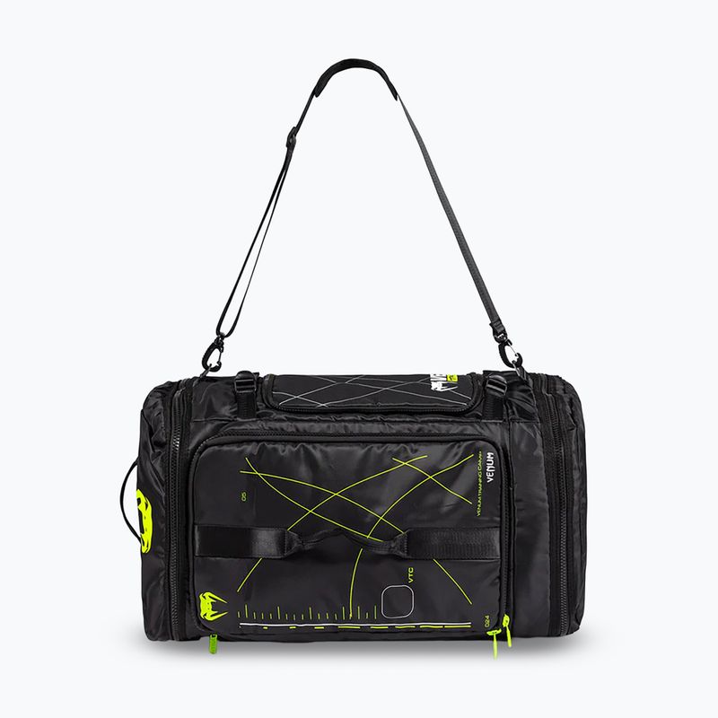 Taška Venum Training Camp 4.0 black/neo green 3