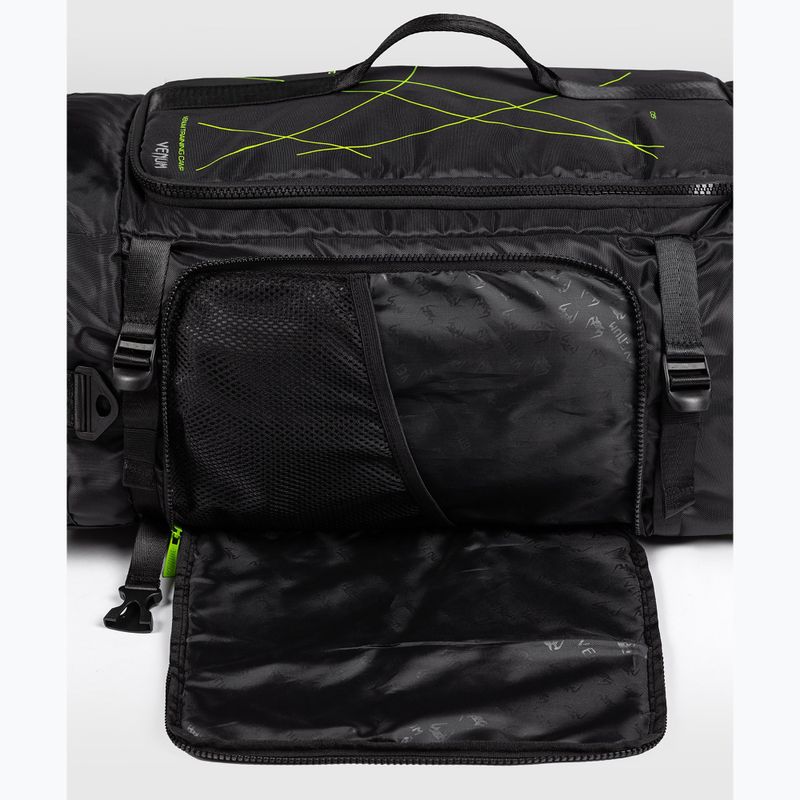 Taška Venum Training Camp 4.0 black/neo green 8