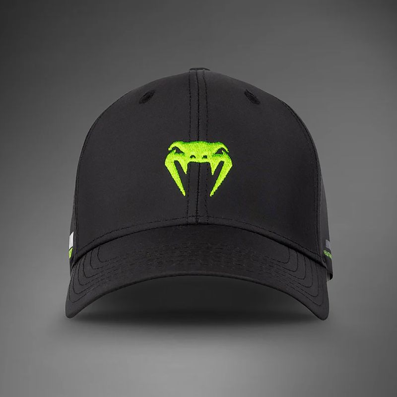 Kšiltovka Venum Training Camp 4.0 black/neo green 3