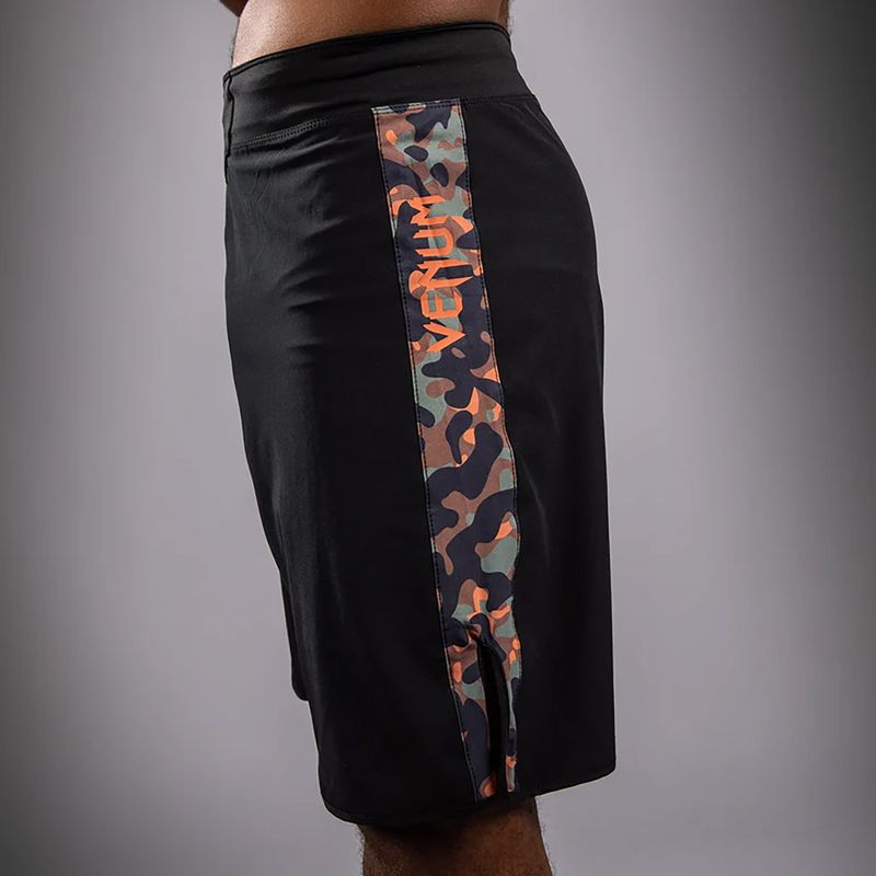 Pánske tréningové šortky Venum Jungle Ops black/khaki camo 5