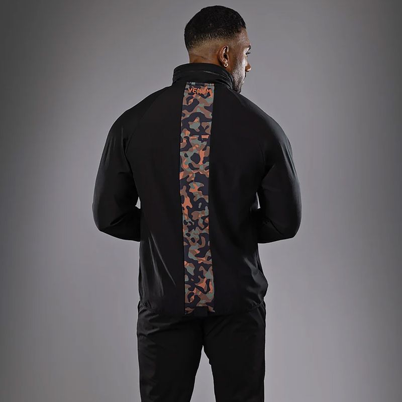 Venum Jungle Ops black/khaki camo pánska bunda 2