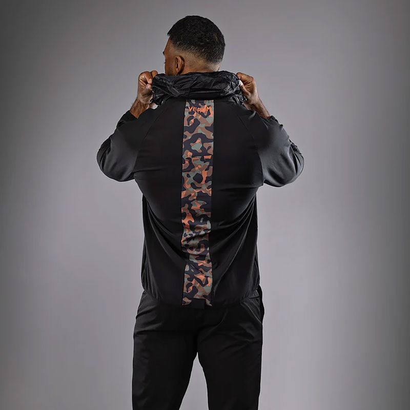 Venum Jungle Ops black/khaki camo pánska bunda 5
