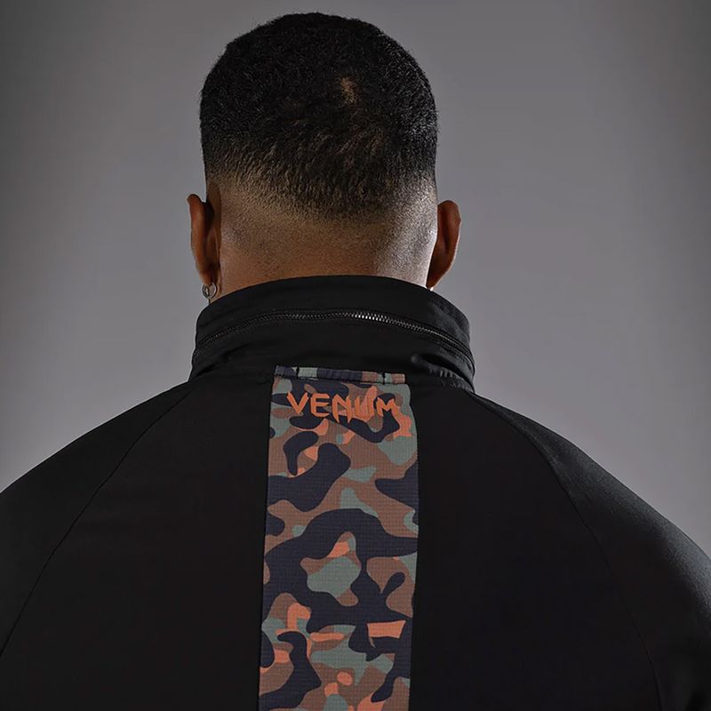 Venum Jungle Ops black/khaki camo pánska bunda 8