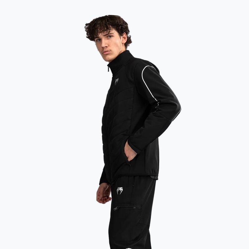 Pánska bunda Venum Paddock Softshell Long Sleeves black 4