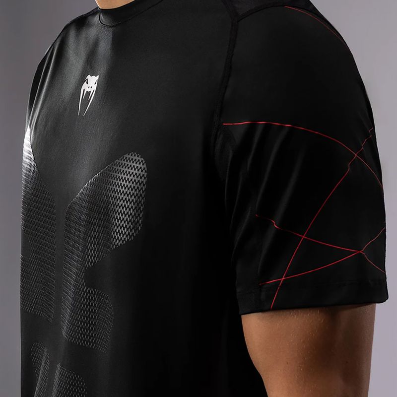 Pánske tréningové tričko Venum Tactical XT black/fire red 5