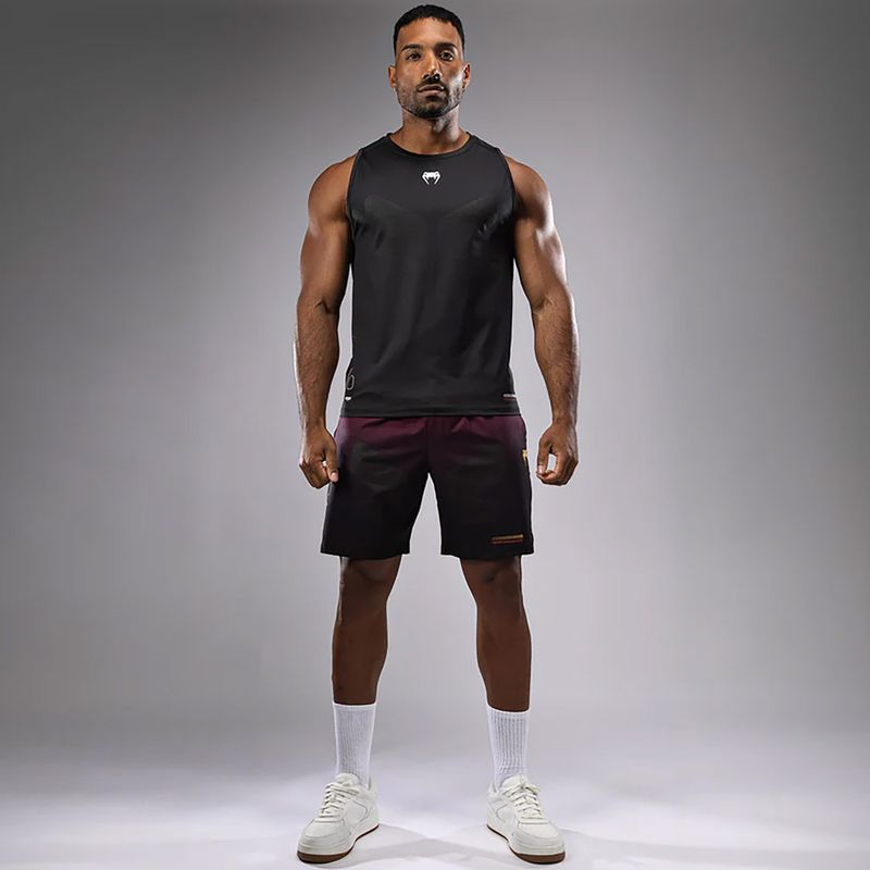 Tréningové tričko Venum Tactical XT Tank black/fire red 2