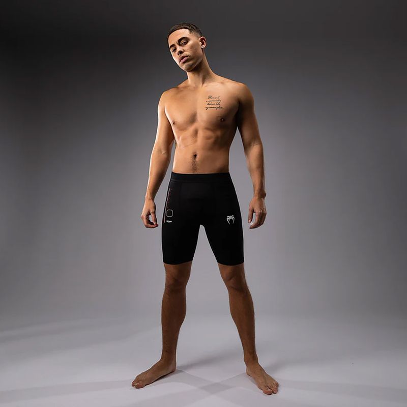 Pánske tréningové šortky Venum Tactical XT Vale Tudo black/fire red 2