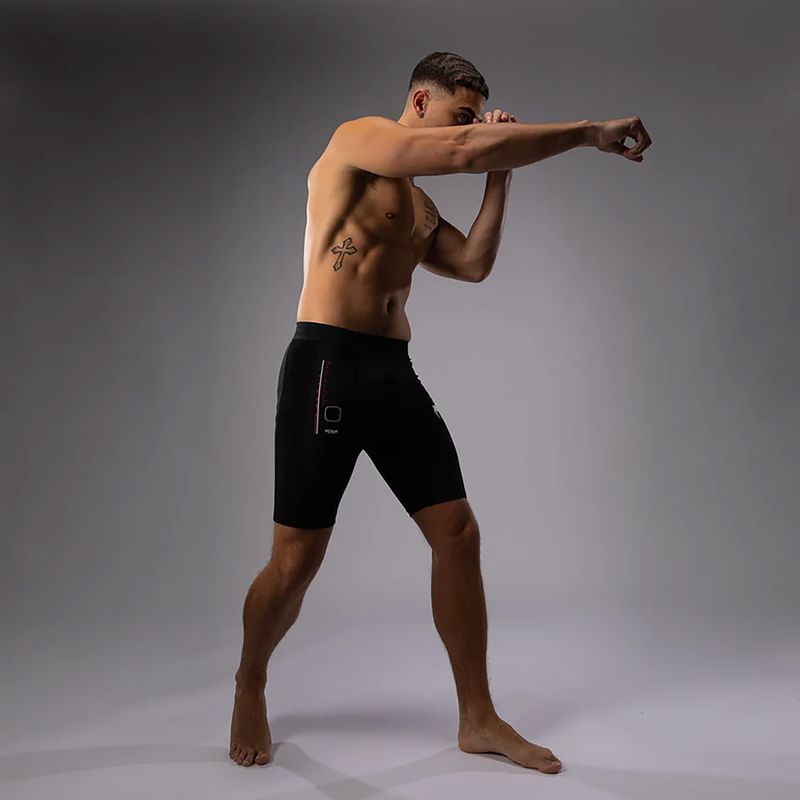 Pánske tréningové šortky Venum Tactical XT Vale Tudo black/fire red 5