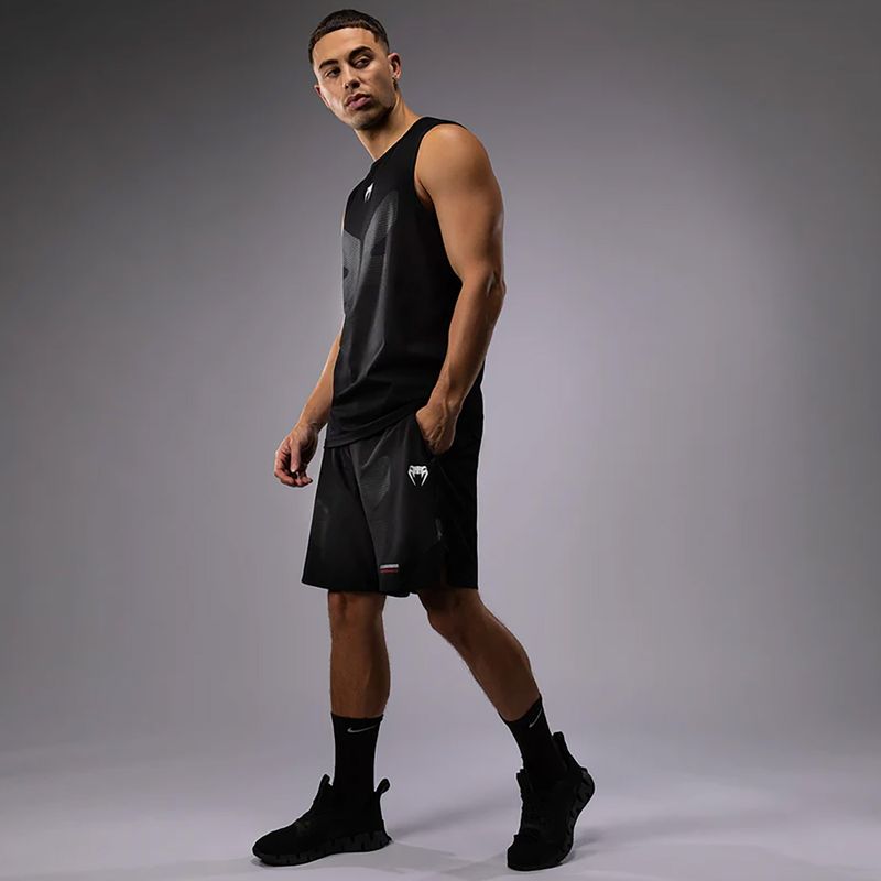 Tréningové tričko Venum Tactical XT Tank top black/fire red 3