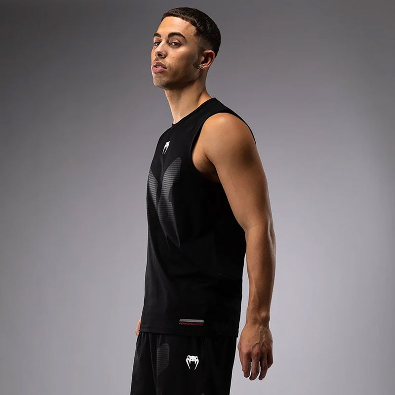 Tréningové tričko Venum Tactical XT Tank top black/fire red 5