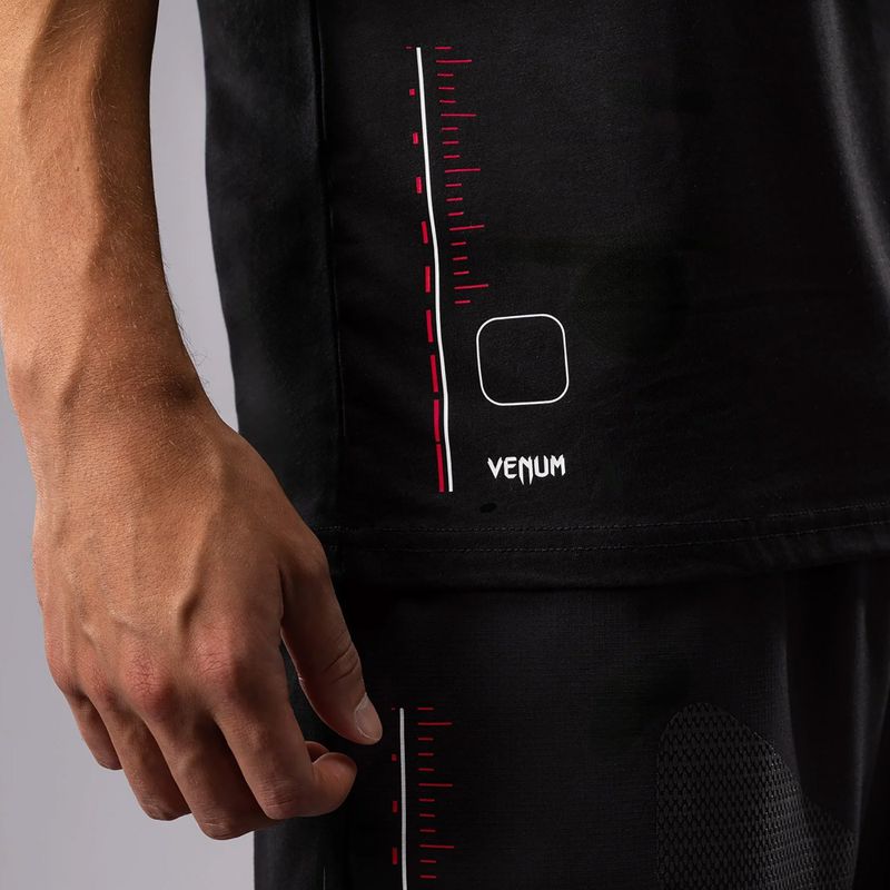 Tréningové tričko Venum Tactical XT Tank top black/fire red 10