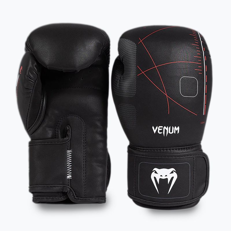 Rękawice bokserskie Venum Tactical XT black/fire red