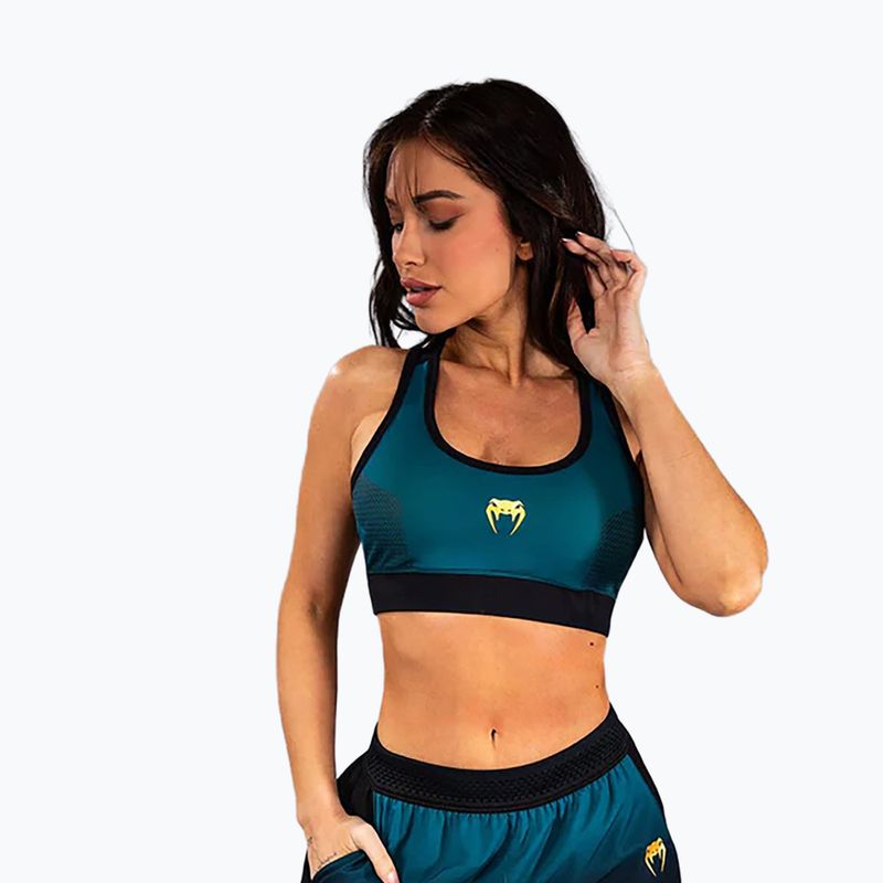 Fitness podprsenka Venum Tactical XT black/forest green