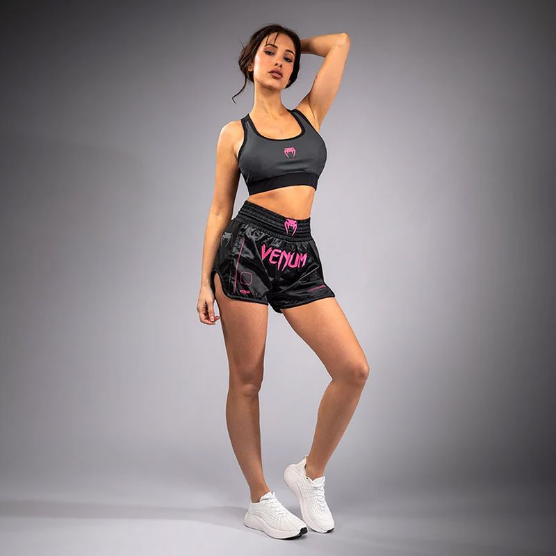 Pánske tréningové šortky Venum Tactical XT Muay Thai black/storm grey 2