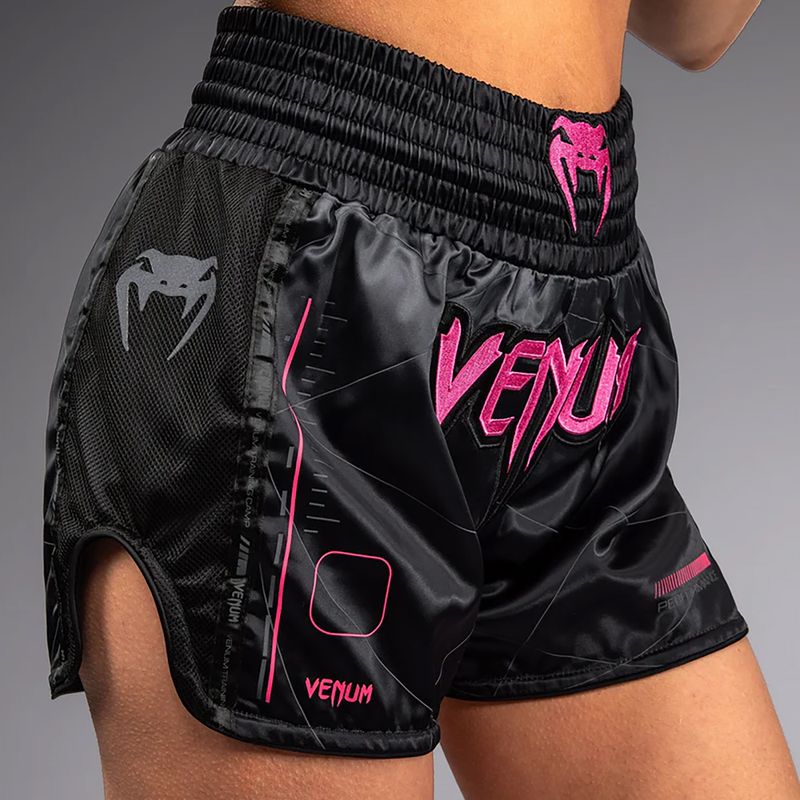 Pánske tréningové šortky Venum Tactical XT Muay Thai black/storm grey 5