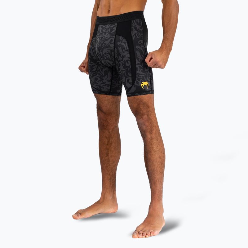 Pánske šortky Venum Ilia Topuria Unmatched Vale Tudo black/gold 4