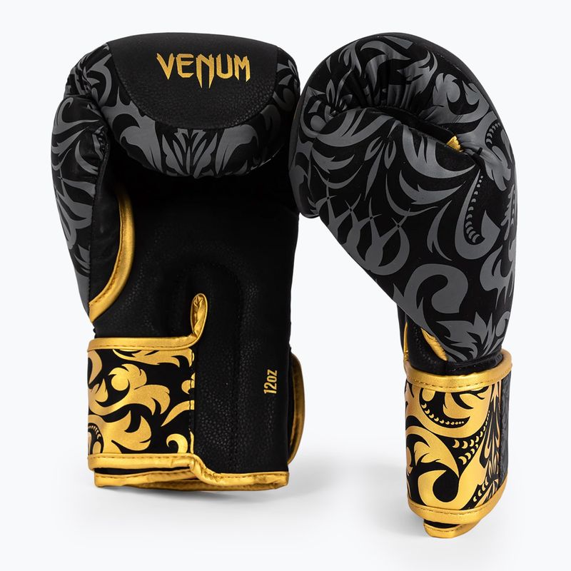 Boxerské rukavice Venum x Ilia Topuria Unmatched black/gold 4