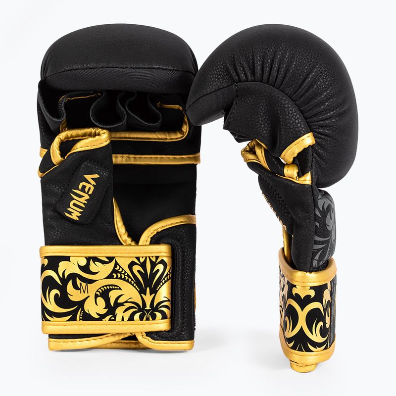 Sparingové rukavice Venum Ilia Topuria Unmatched MMA Sparring black/gold 4