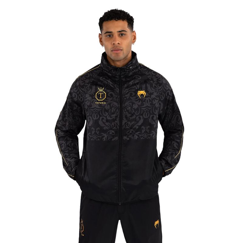 Pánska bunda Venum x Ilia Topuria Unmatched black/gold