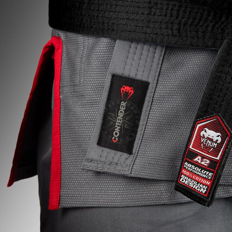GI for Brazilian jiu-jitsu Venum Contender 3.0 storm grey 6