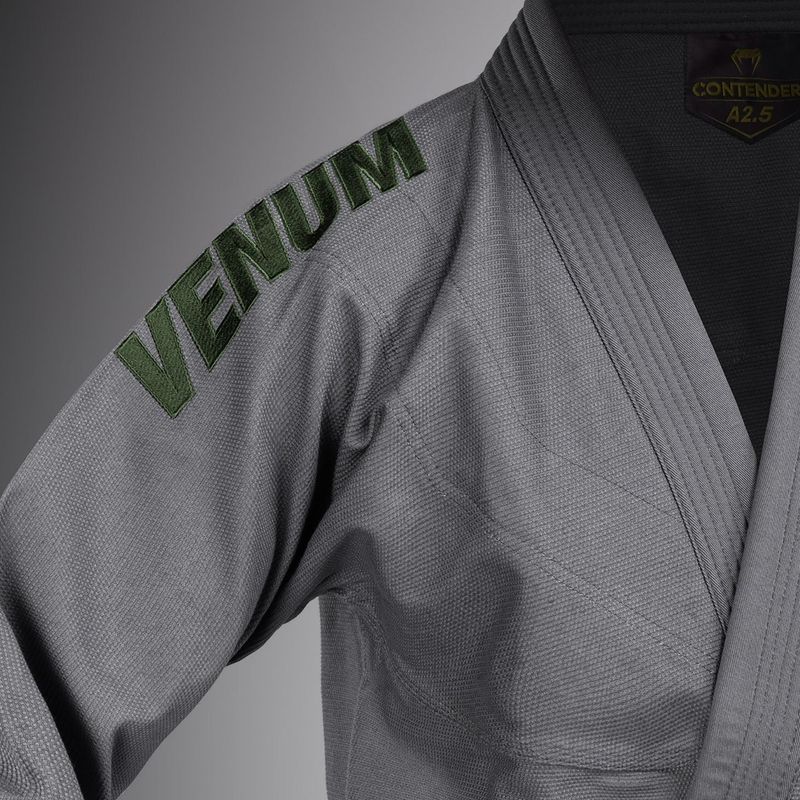 GI to Brazilian jiu-jitsu Venum Contender Evo 2.0 storm grey 6