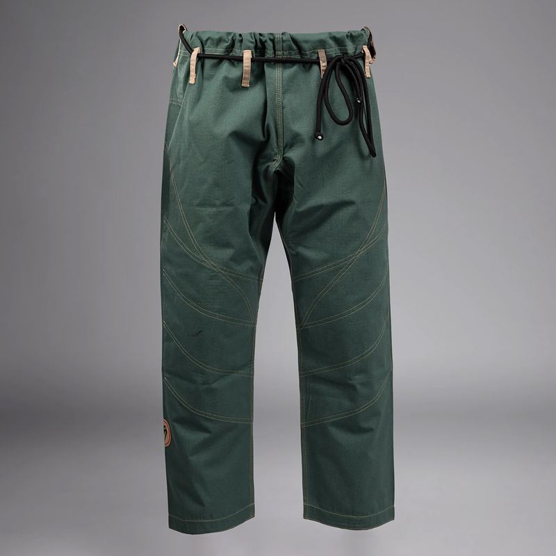 GI for Brazilian jiu-jitsu Venum Elite 5.0 forest green 4