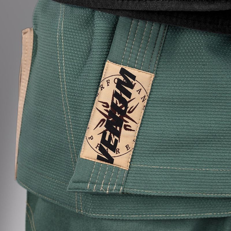 GI for Brazilian jiu-jitsu Venum Elite 5.0 forest green 8