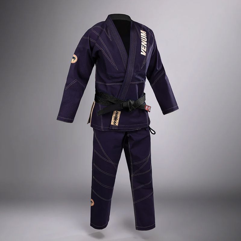 GI to Brazilian jiu-jitsu Venum Elite 5.0 navy 3