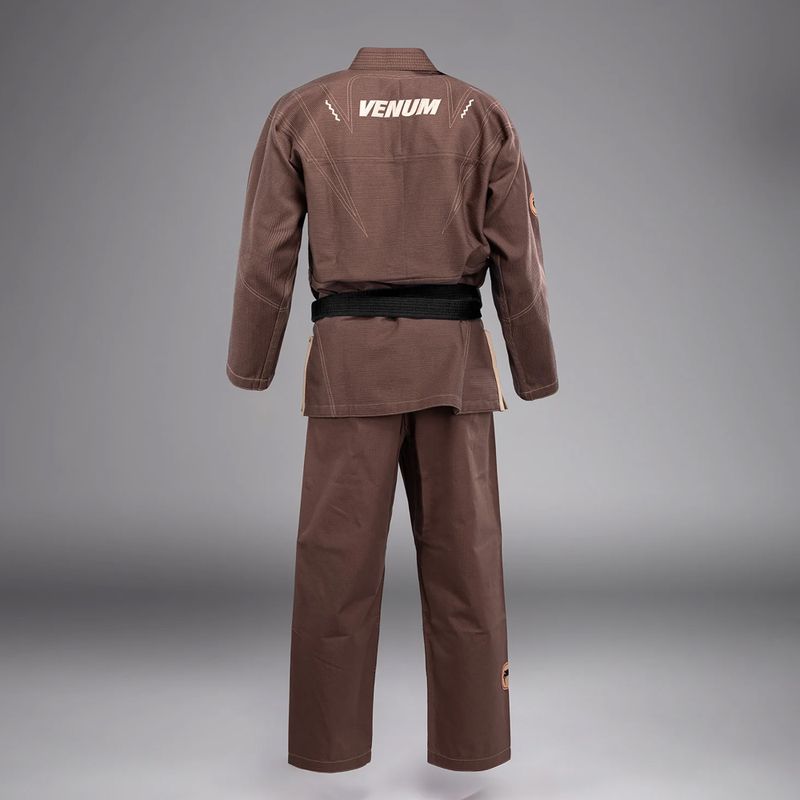 GI to Brazilian jiu-jitsu Venum Elite 5.0 chocolate brown 2