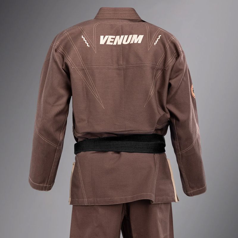 GI to Brazilian jiu-jitsu Venum Elite 5.0 chocolate brown 5