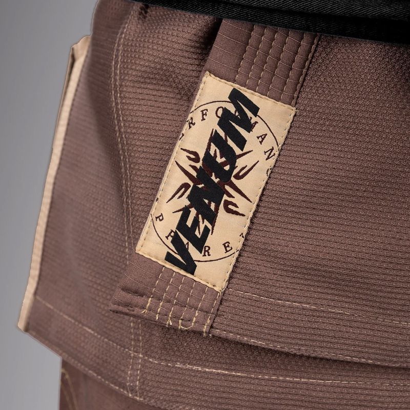 GI to Brazilian jiu-jitsu Venum Elite 5.0 chocolate brown 6
