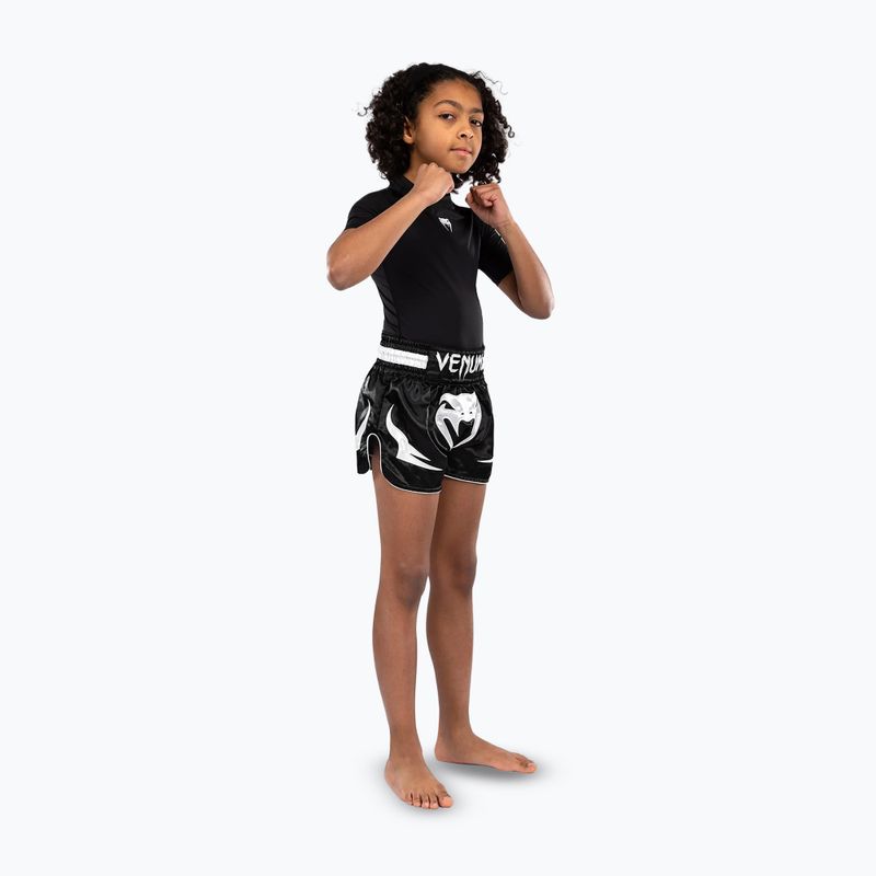 Venum Inferno Muay Thai Jr detské tréningové šortky čierne 5