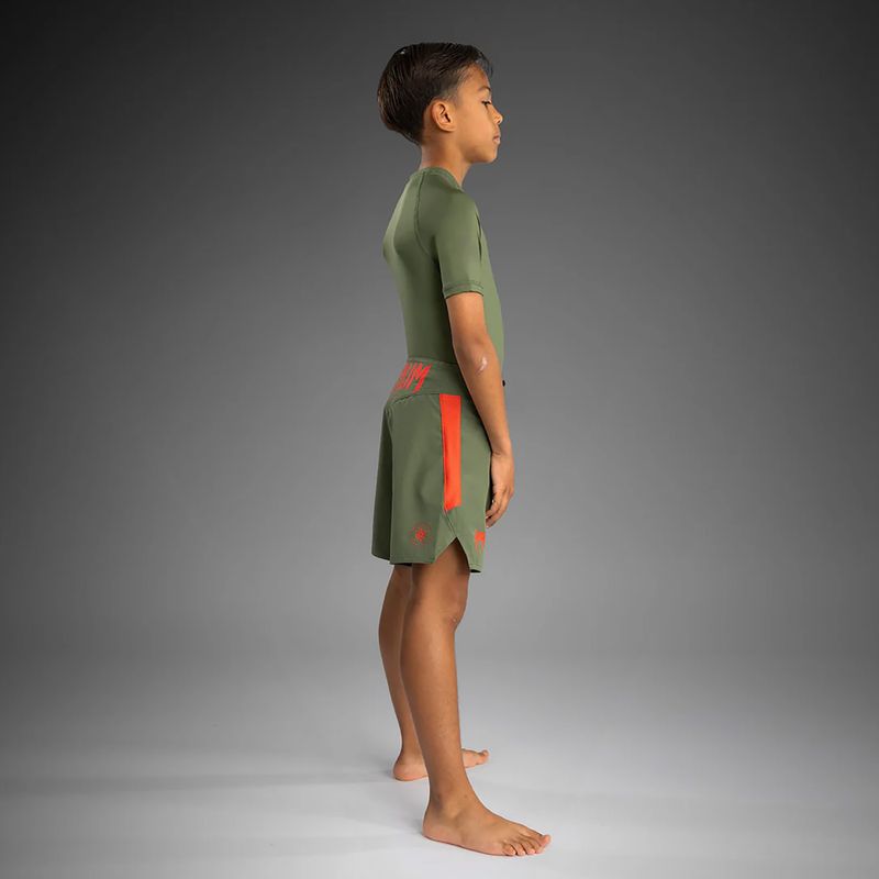 Detské tréningové šortky Venum Light Fight khaki 4