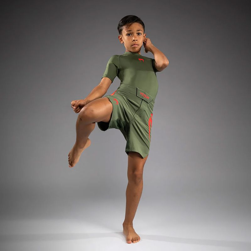 Venum Light Fight Kids Training Shorts khaki 5