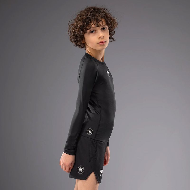 Detské tričko longsleeve  Venum Contender Rashguards Jr black 4