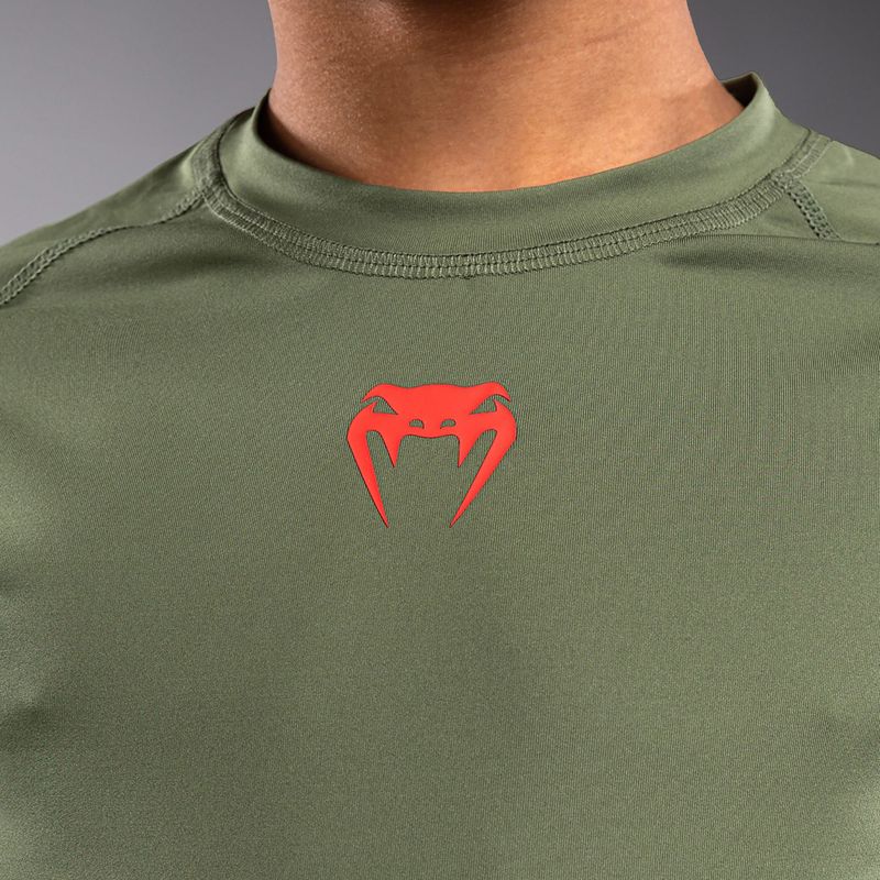 Longsleeve प्रशिक्षणात्मक बालक Venum Contender Rashguards Jr खाकी 5